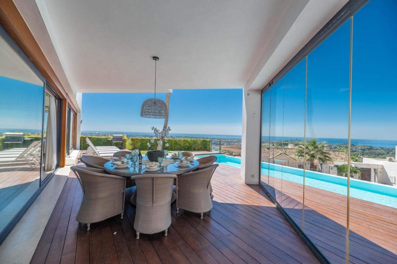 Vacation Marbella I Villa Paraiso The View, Infinity Heated Pool, Sea View, 24-7 Security, Golf Courses Estepona Zewnętrze zdjęcie