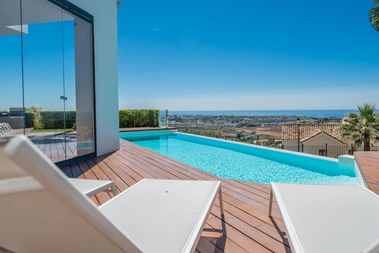 Vacation Marbella I Villa Paraiso The View, Infinity Heated Pool, Sea View, 24-7 Security, Golf Courses Estepona Zewnętrze zdjęcie