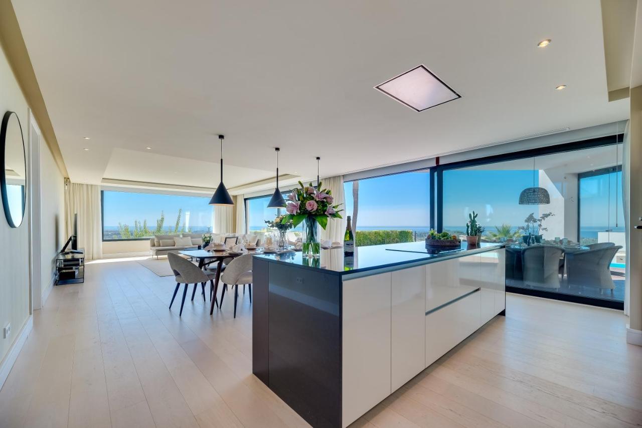 Vacation Marbella I Villa Paraiso The View, Infinity Heated Pool, Sea View, 24-7 Security, Golf Courses Estepona Zewnętrze zdjęcie
